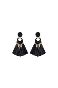 Boucles d’oreilles Eternal Existence - Noir