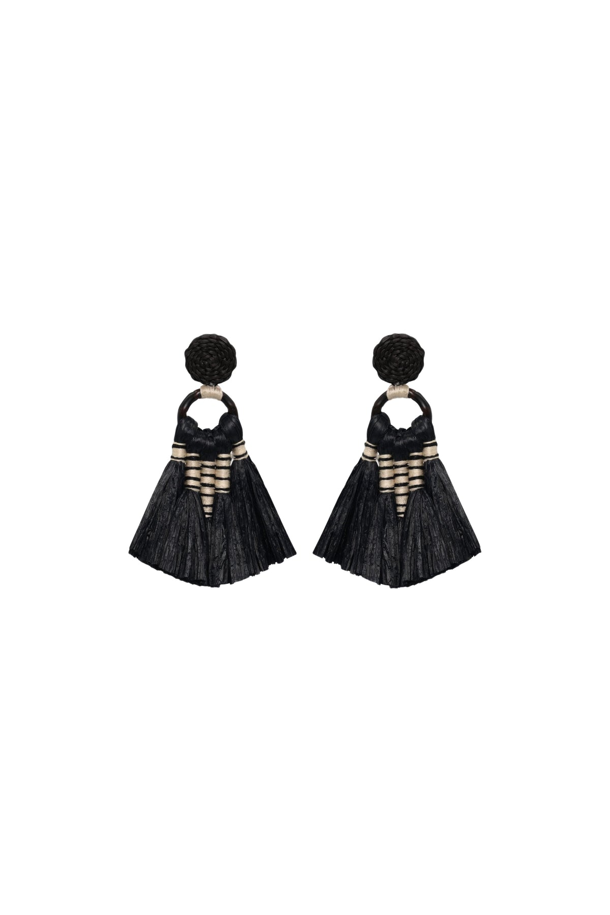 Boucles d’oreilles Eternal Existence - Noir