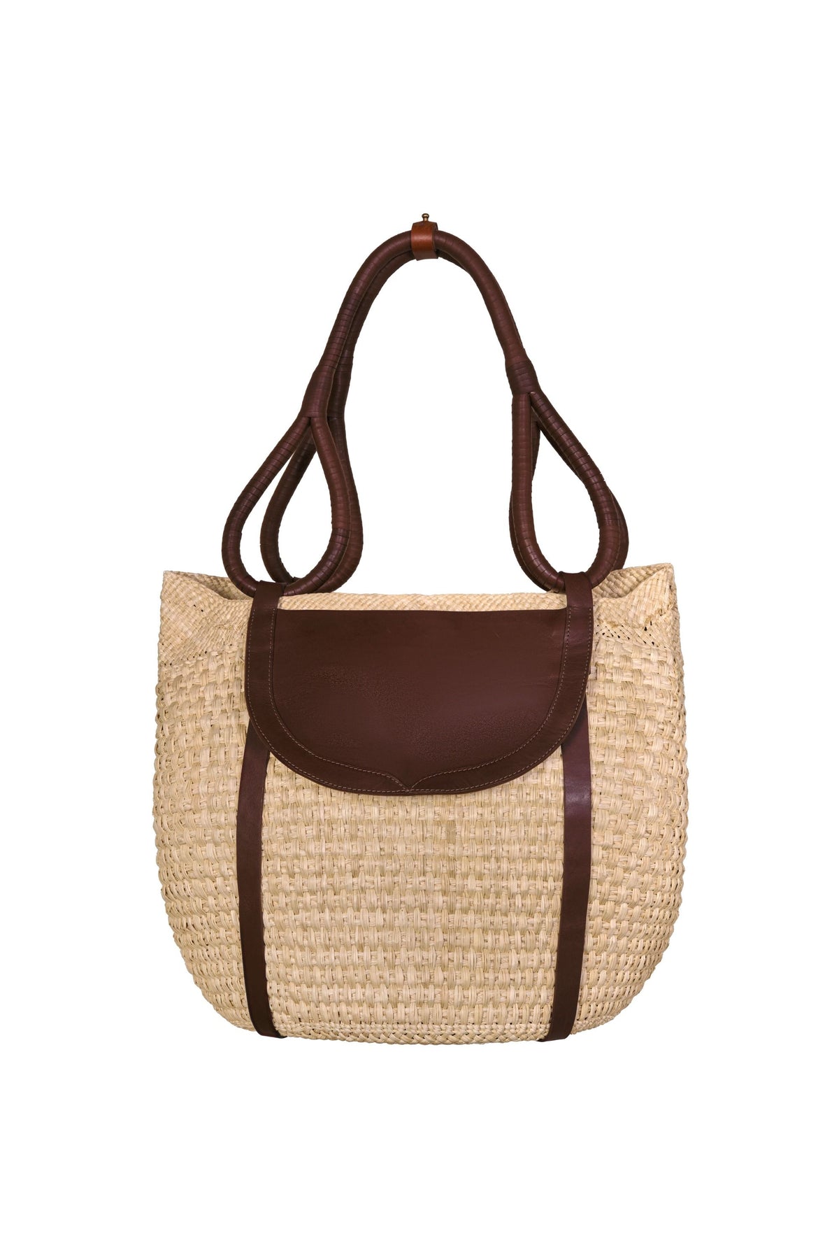 Sac de plage Readiness For Afterlife en cuir - Marron
