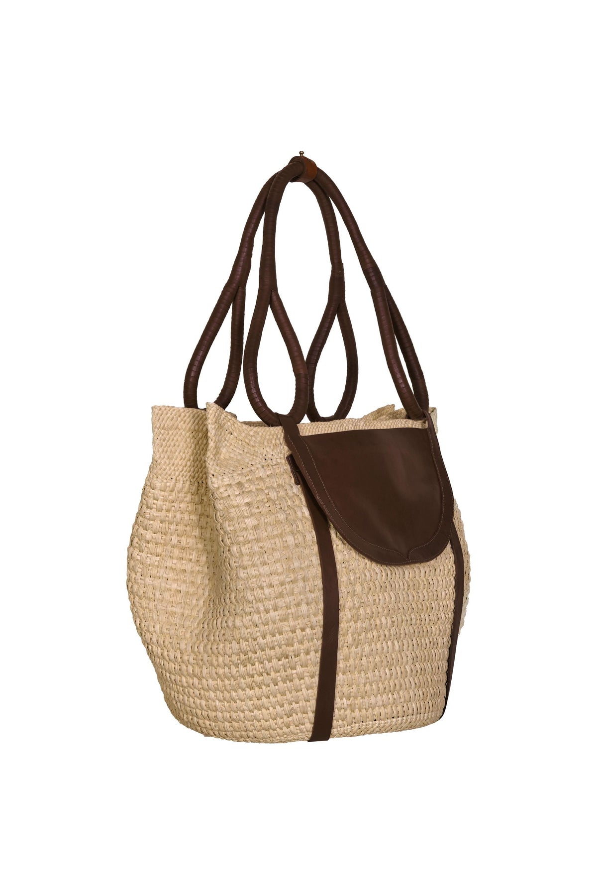 Sac de plage Readiness For Afterlife en cuir - Marron