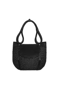 Sac fourre-tout Voyage vers l’au-delà en cuir - Noir