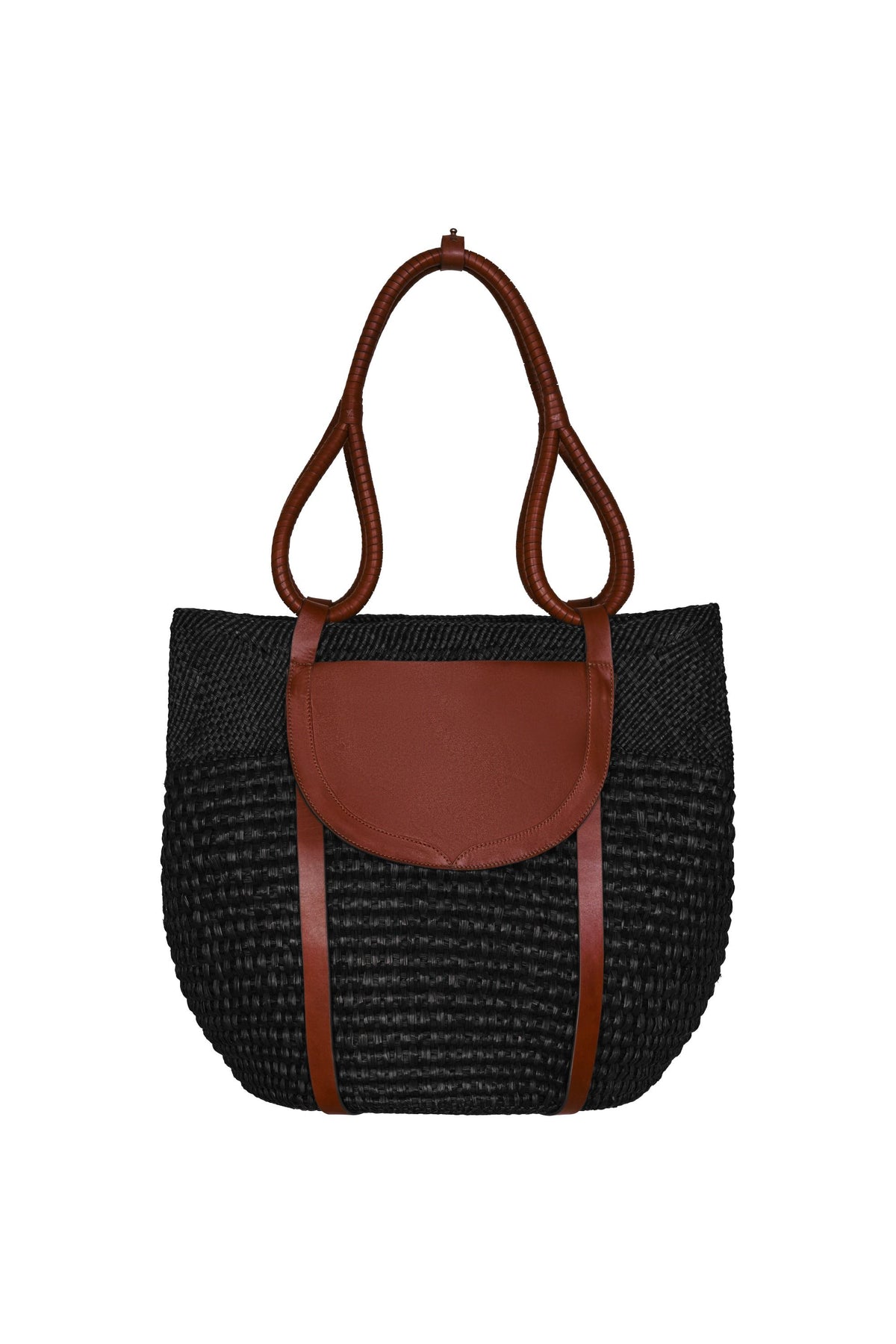 Sac de plage Prêt pour l'au-delà en cuir - Noir