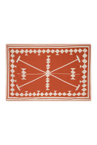 Polo Diamond-Patterned Sarong - Camel
