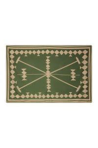 Rhombs Polo Pareo - Green