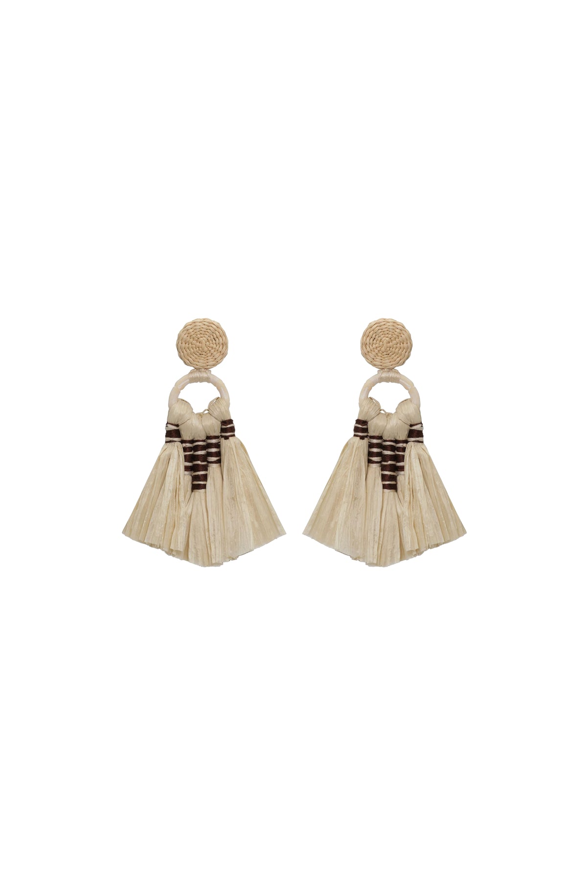 Eternal Existence’ Earrings - White