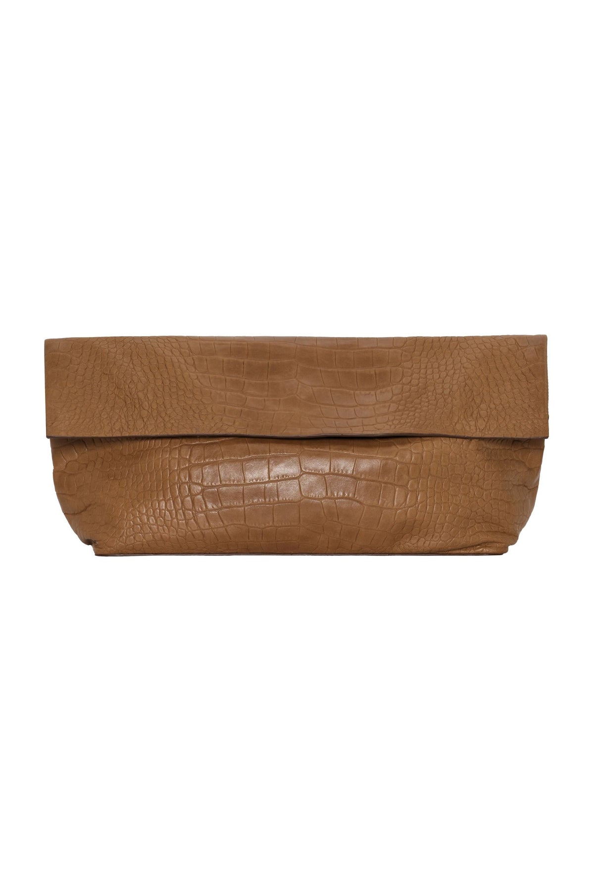 Pochette longue Sultan Of Swing en cuir - Noir