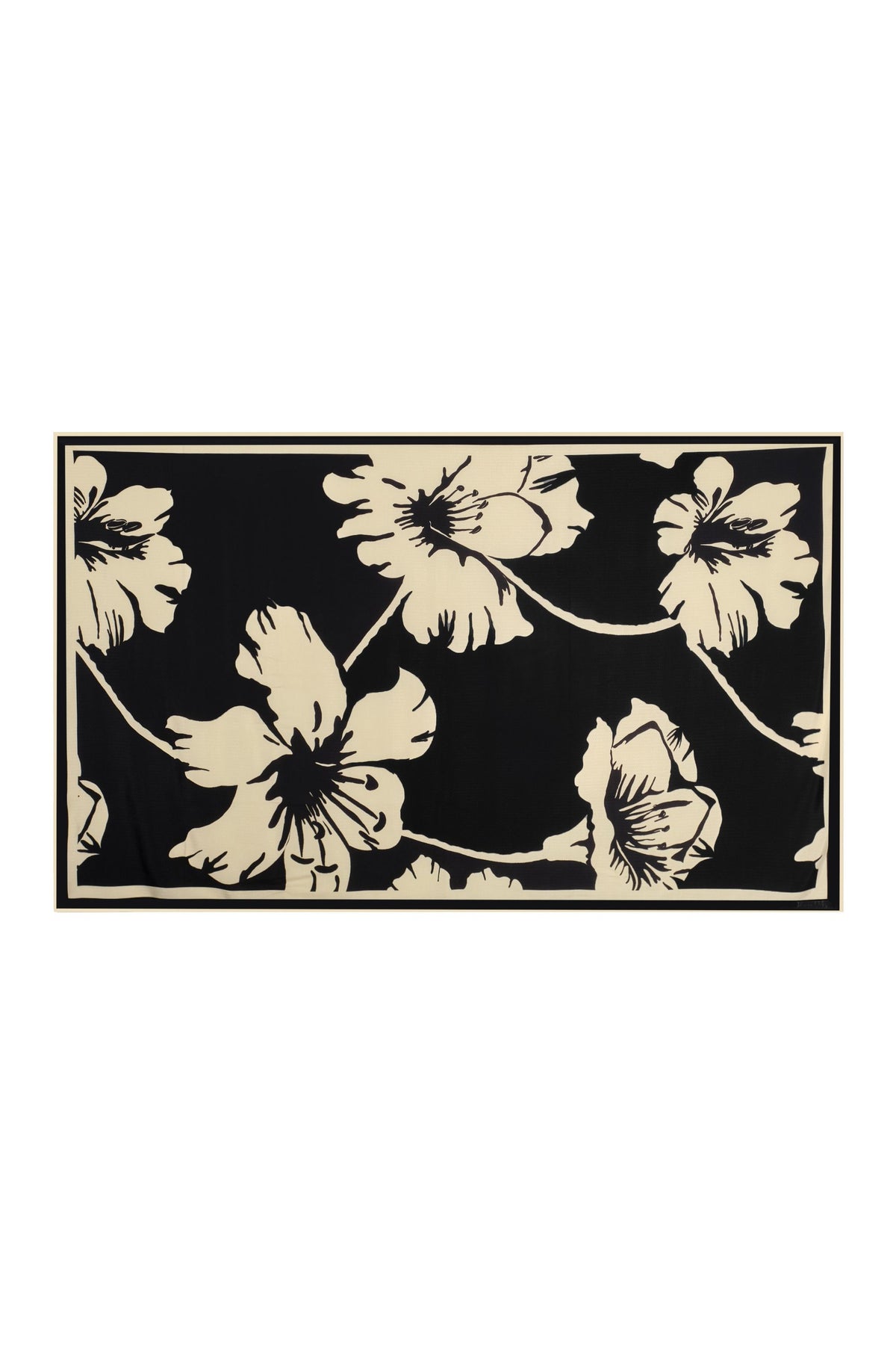 Châle Delicate Astromelia - Noir