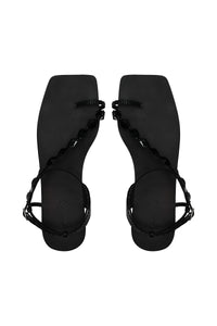 Sandales Dazzling Crest en cuir - Marron