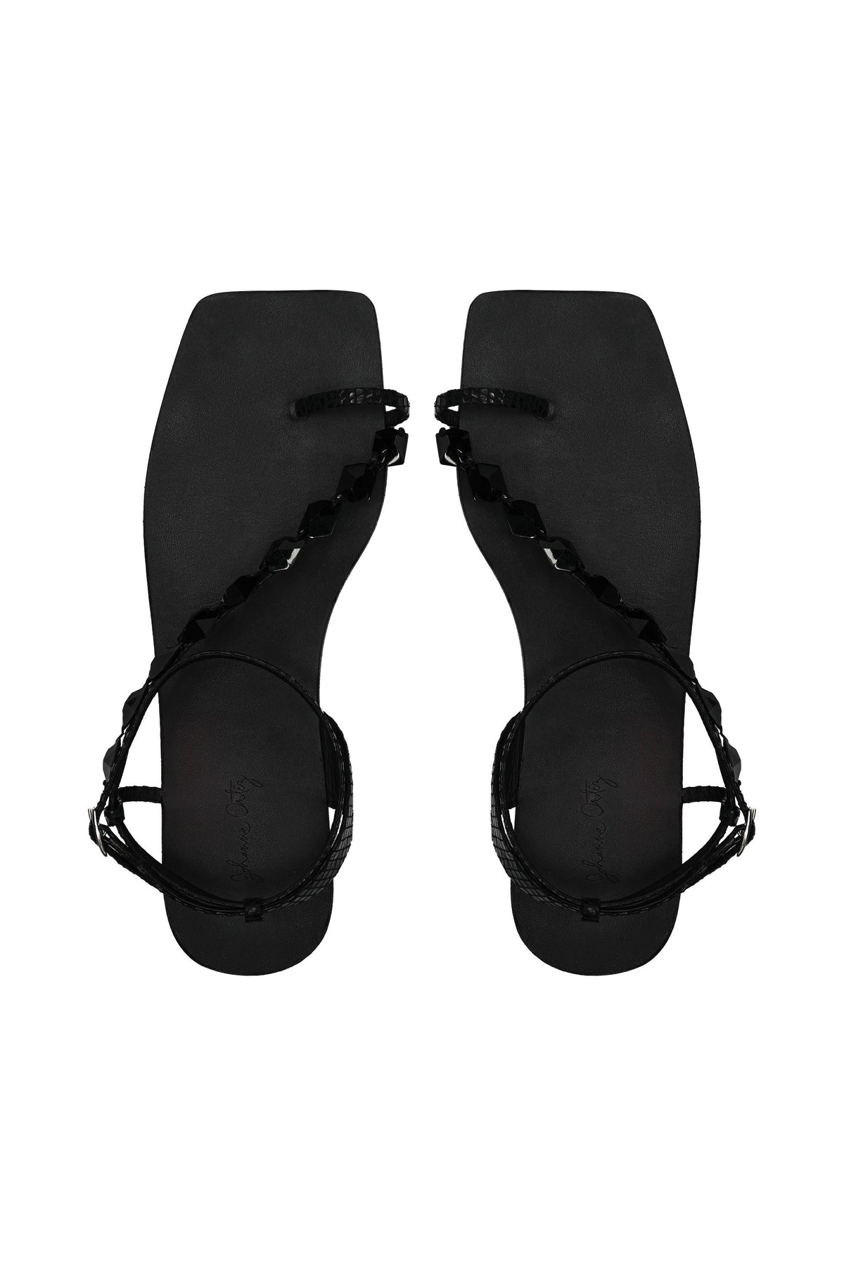 Sandales Dazzling Crest en cuir - Marron