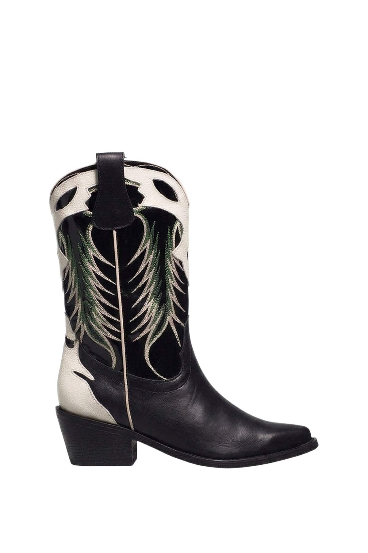 Bottes Allure en cuir - Noir