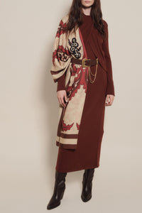 Harmony In Motion cashmere shawl - Camel