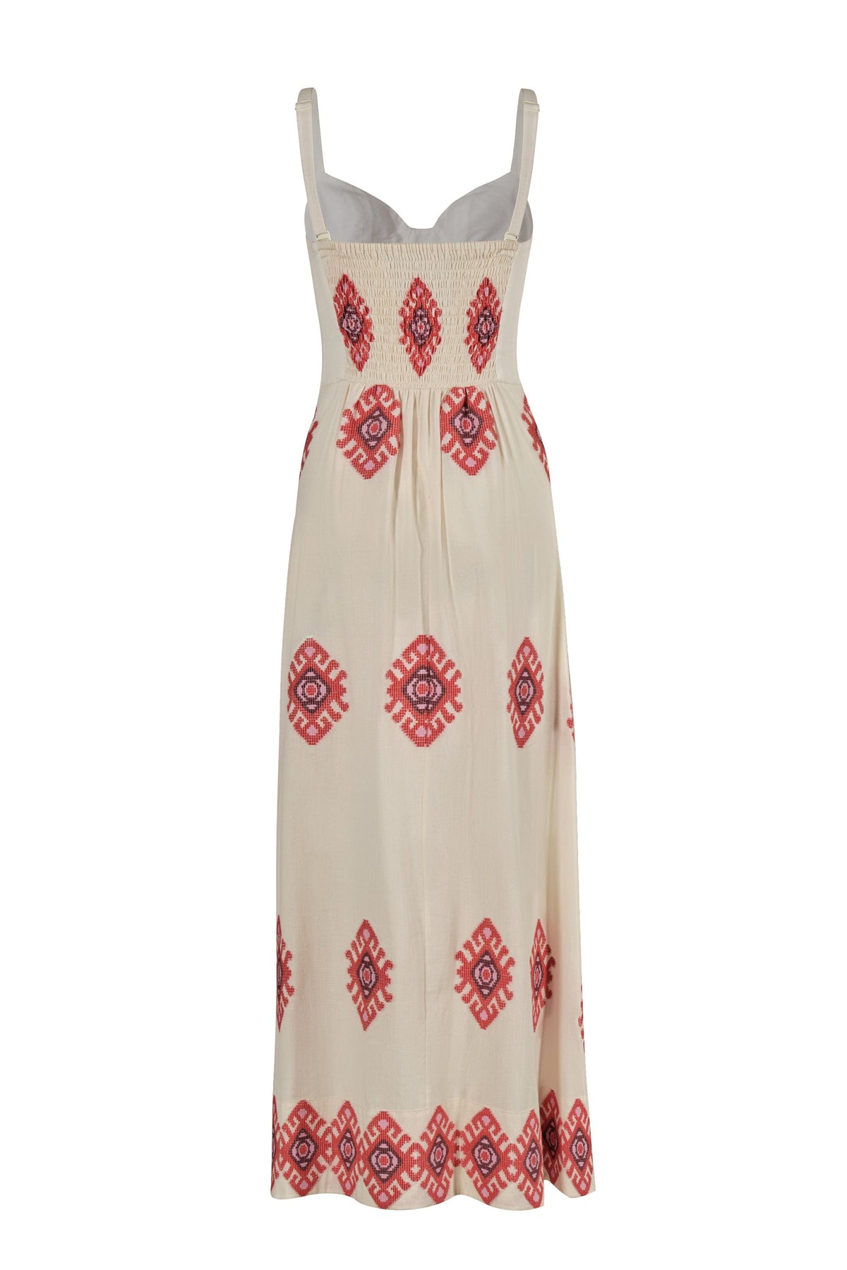 Robe God Enkai en coton - Rose