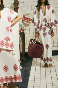 Jupe Beauty Abounds en coton - Rose