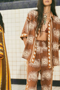 Pwani Top - Brown