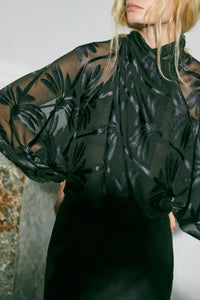Poderosa Dama' Blouse - Black