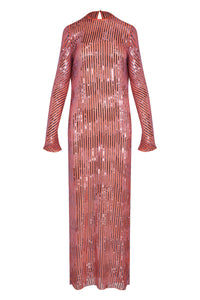 Robe Alquimia En Hilo en soie - Rose