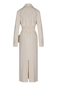 Trench-coat Welcome To The City en coton - Blanc