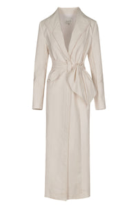 Trench-coat Welcome To The City en coton - Blanc