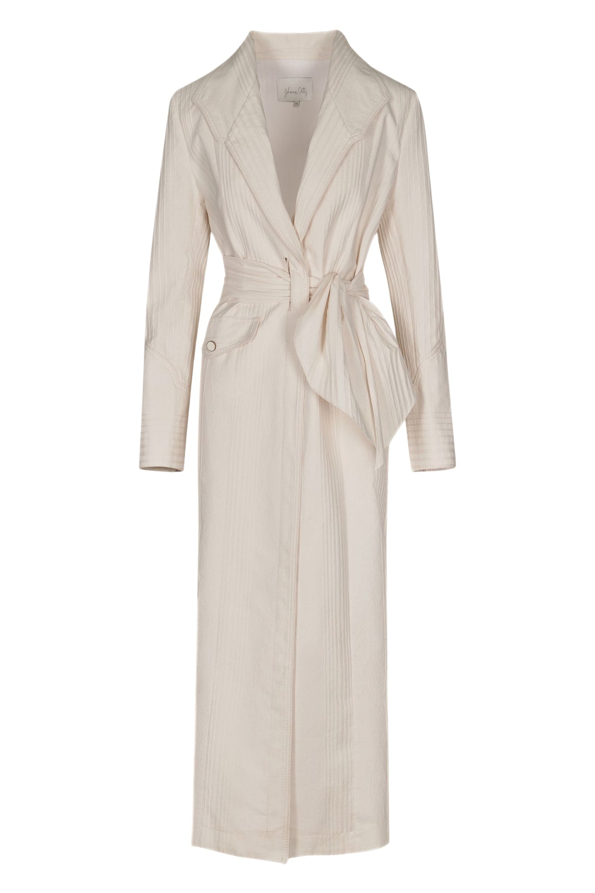 Trench-coat Welcome To The City en coton - Blanc