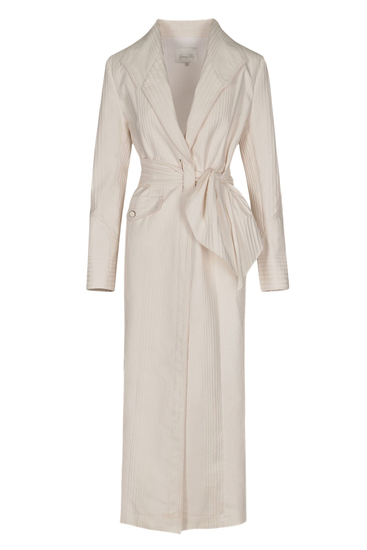 Trench-coat Welcome To The City en coton - Blanc