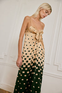 Bold Pioneer silk dress - Black