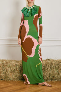 Spirit Of The West Dress - Green