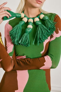 Spirit Of The West Dress - Green