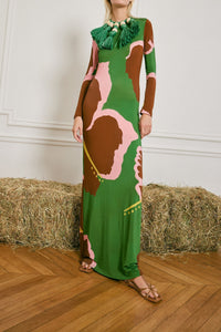 Spirit Of The West Dress - Green