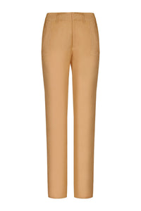 Pantalon Yellowstone en lin - Nude