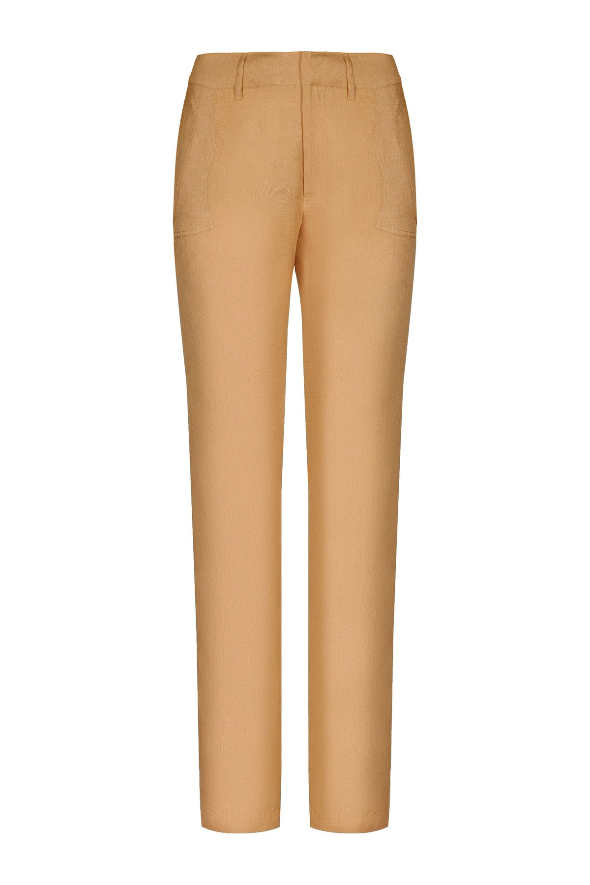Pantalon Yellowstone en lin - Nude