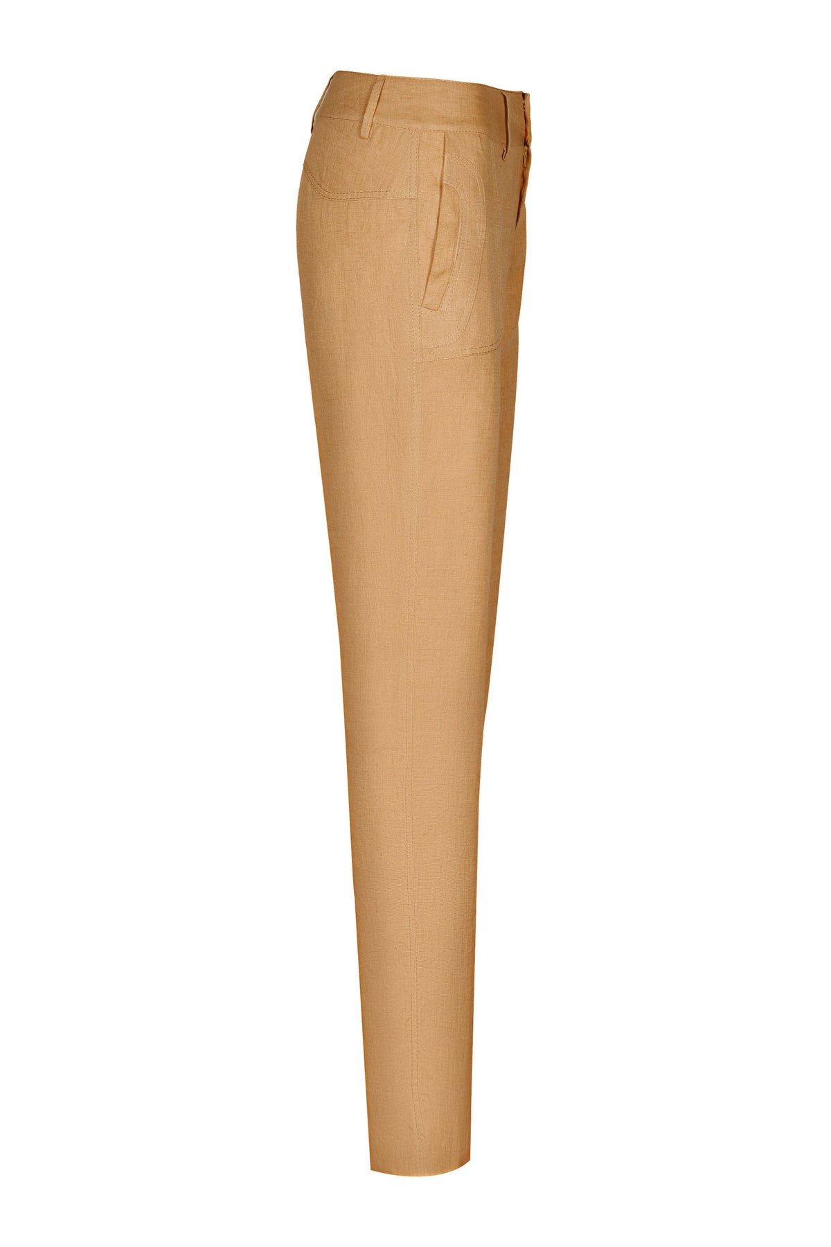 Pantalon Yellowstone en lin - Nude