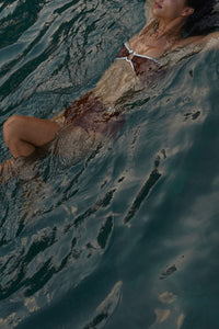 Haut de maillot de bain Intense Colorings - Marron