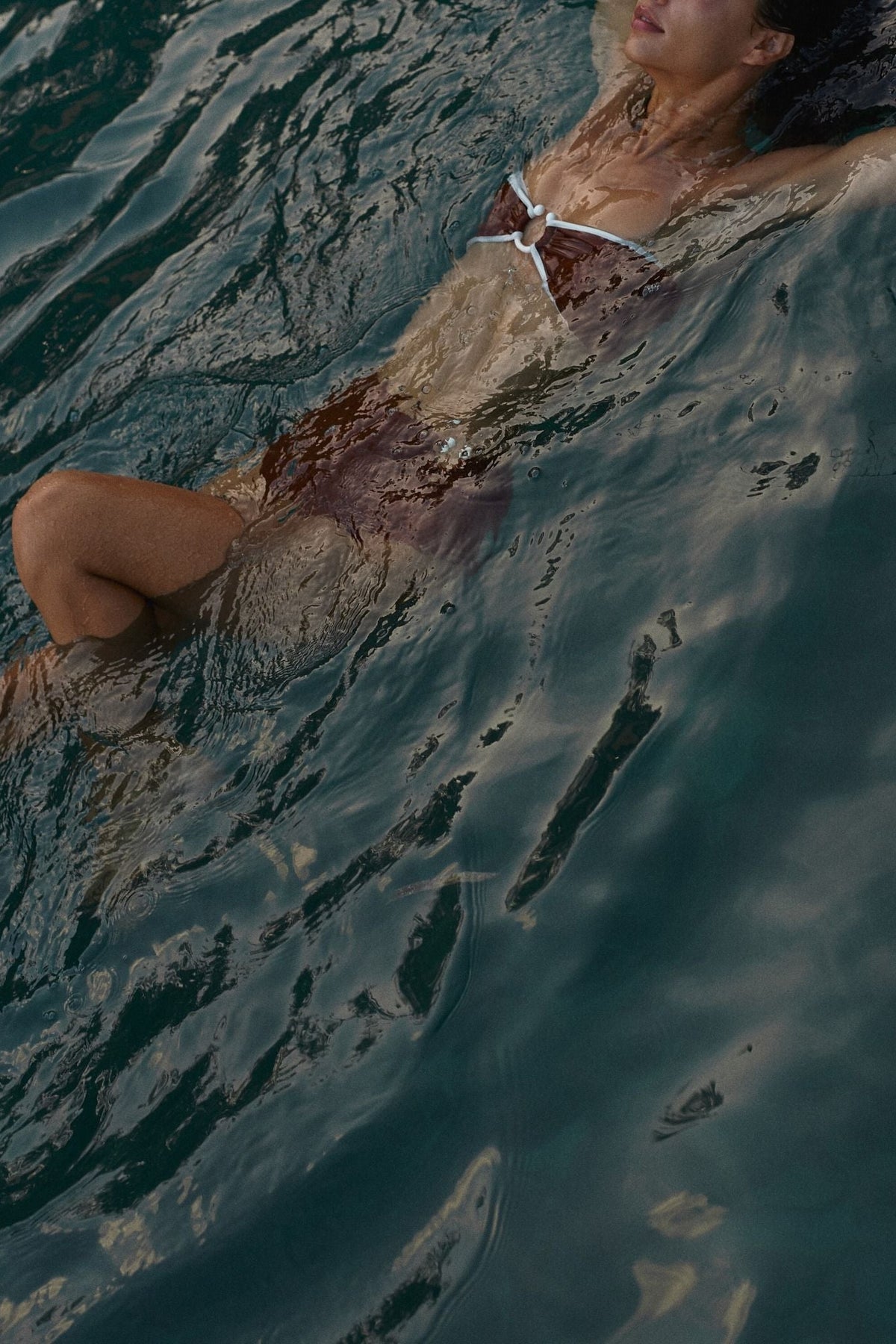 Haut de maillot de bain Intense Colorings - Marron