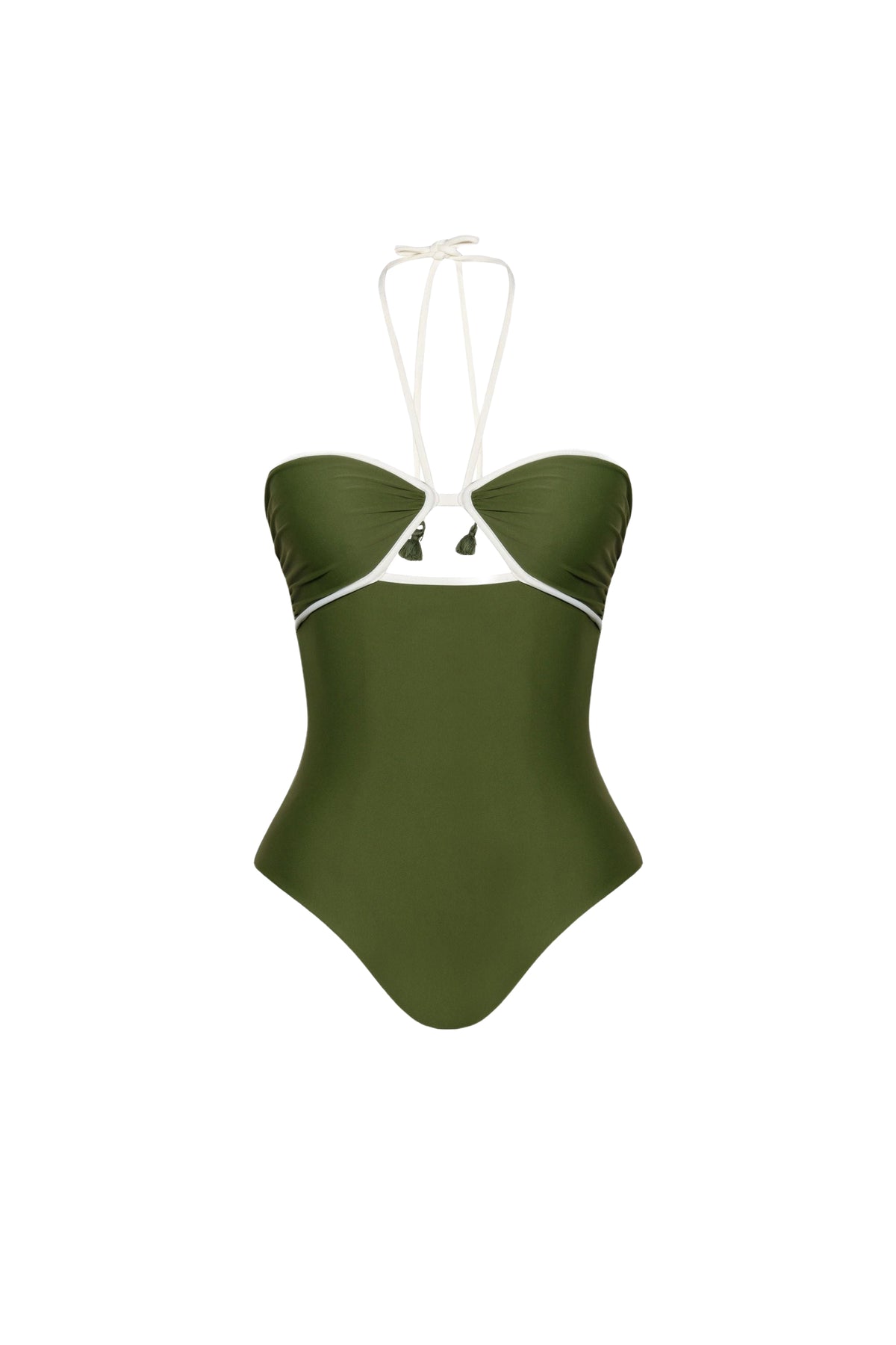 Maillot de bain une pièce Ashaninka - Vert