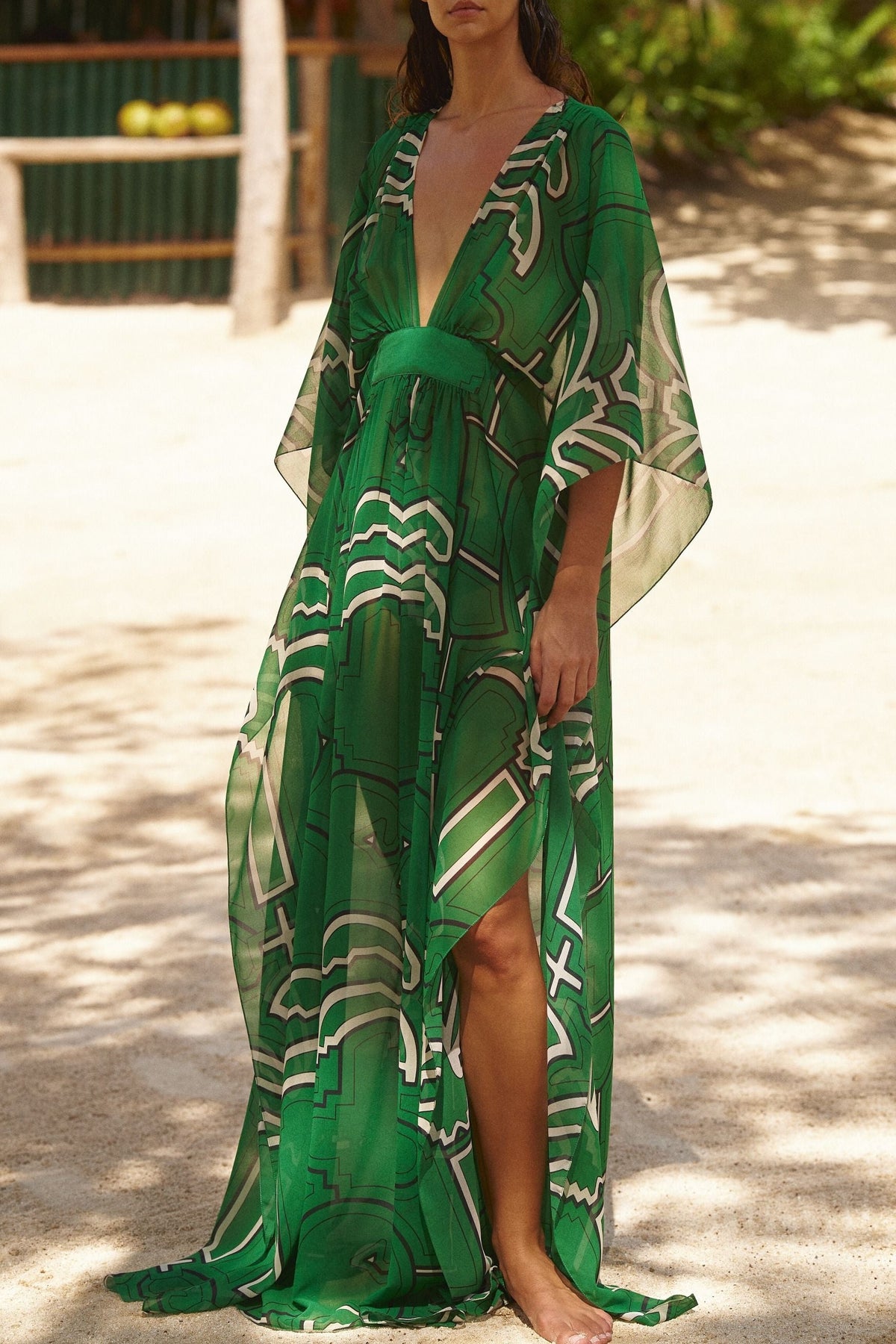 Robe Secret Garden - Vert