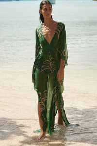 Robe Secret Garden - Vert
