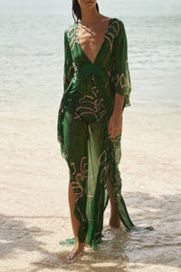 Robe Secret Garden - Vert