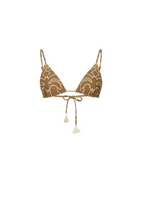 Palms Konibo bikini top - Camel