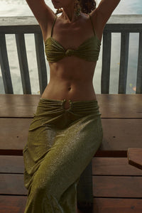 Rainstorm Skirt - Green