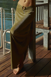 Rainstorm Skirt - Green