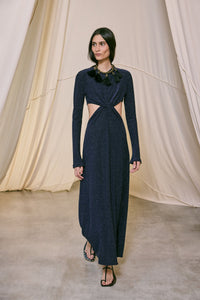 Robe Divine Dominion - Bleu marine