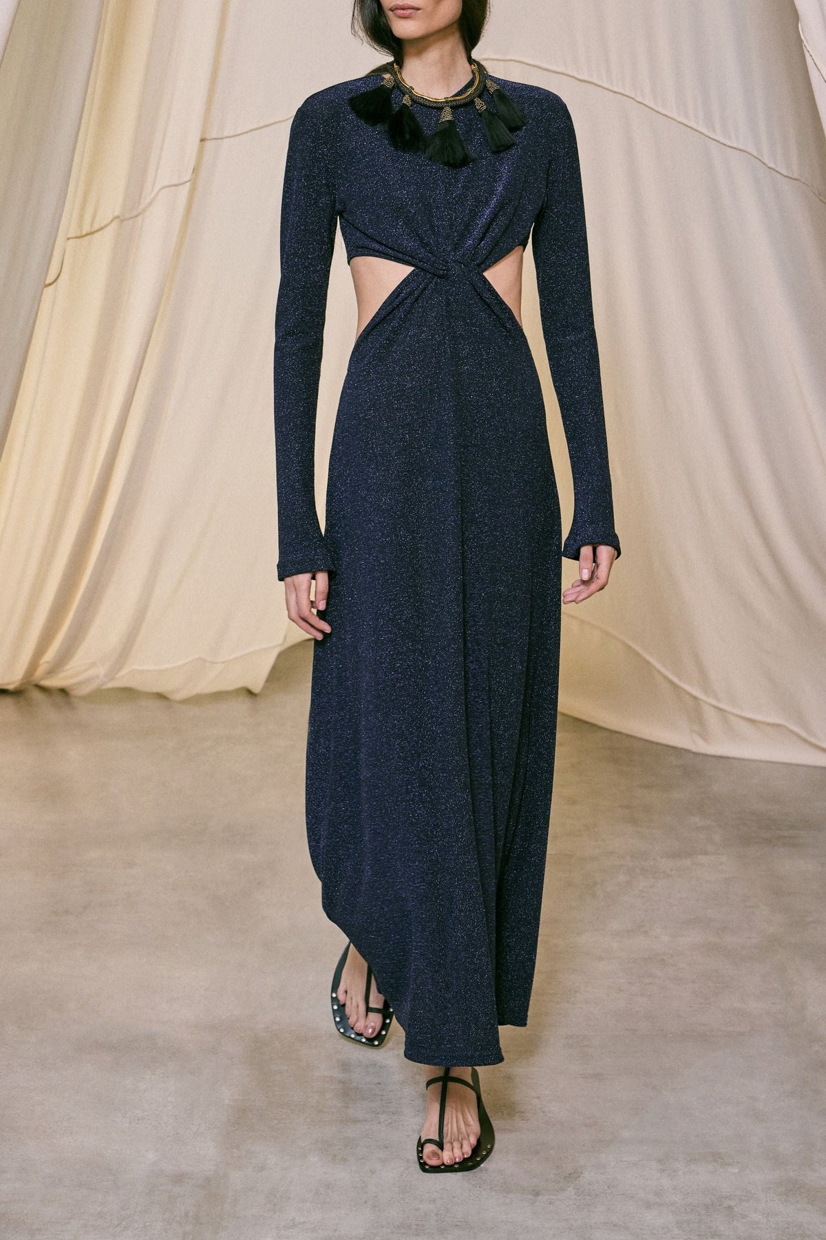 Robe Divine Dominion - Bleu marine
