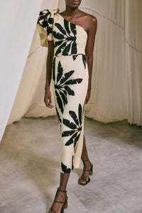 Robe Coyote Dance en soie - Noir