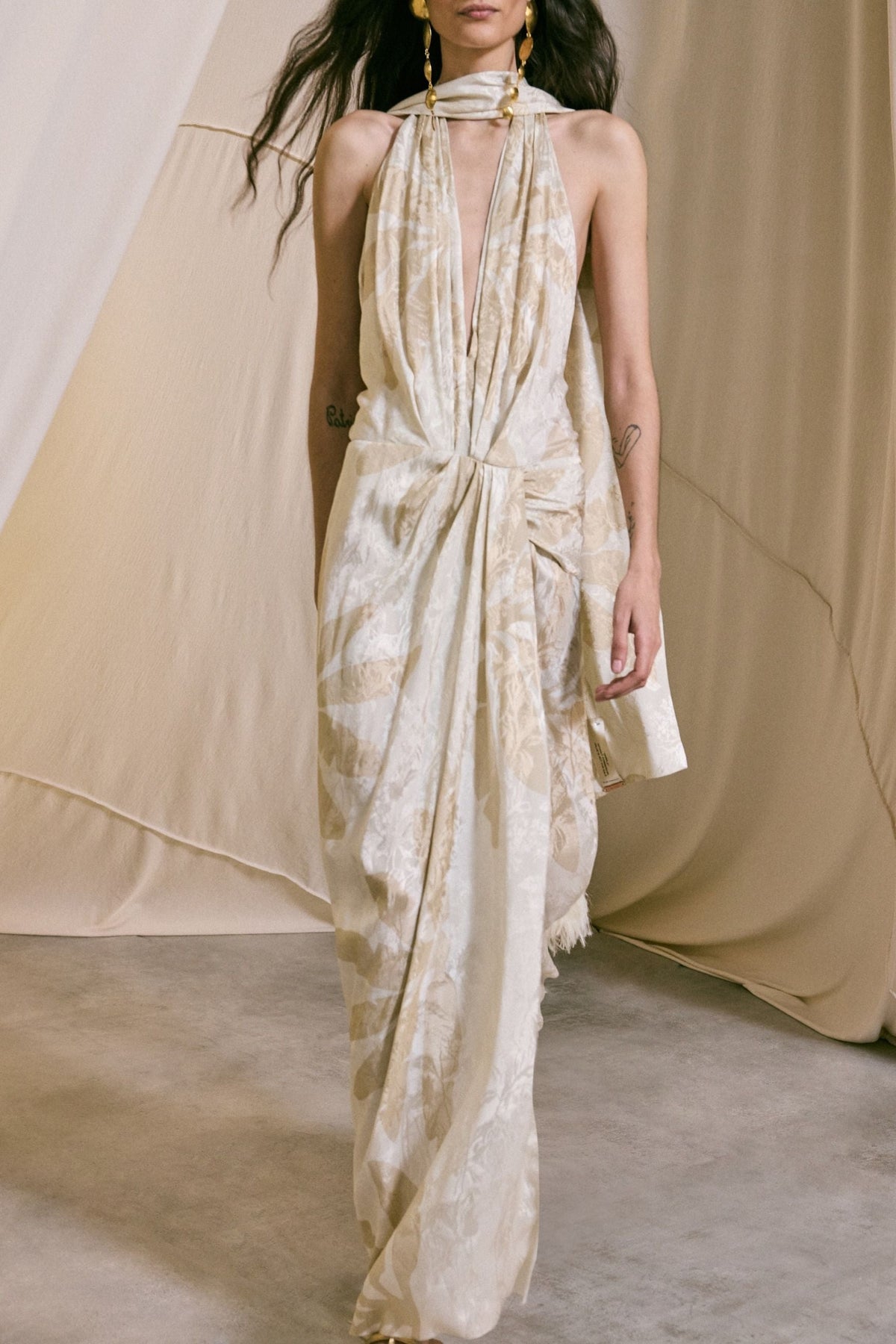 Summer Counts Dress - Nude