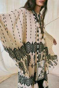 Mimbreño silk dress - Black