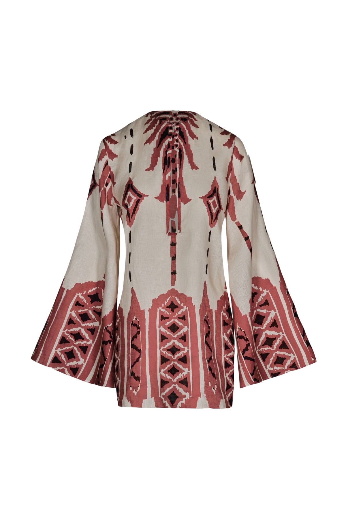 Robe Desert Scout en lin - Rose