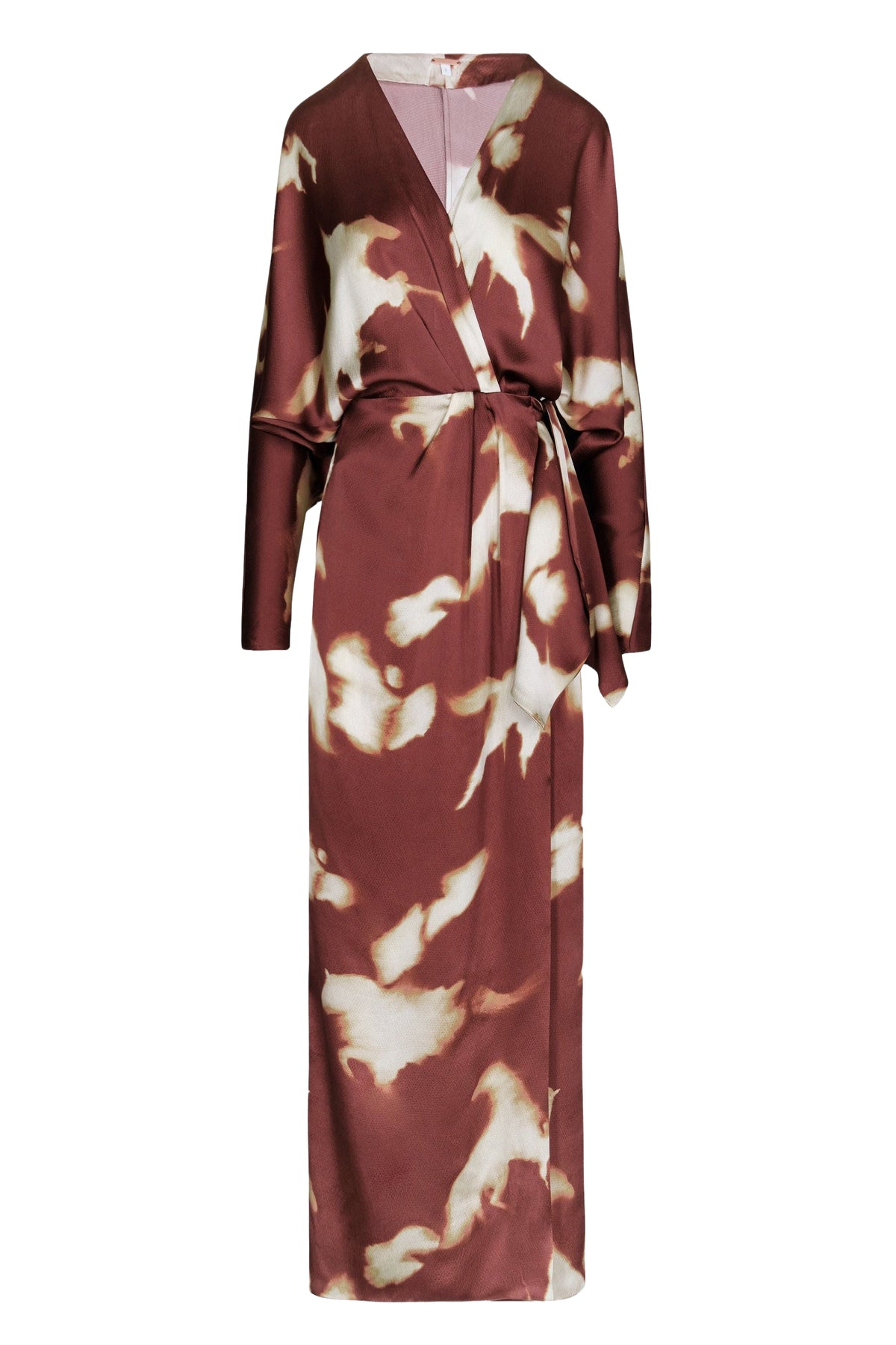 Mojave Trail silk dress - Brown