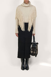 Pull Elegancia Natural en cachemire - Blanc
