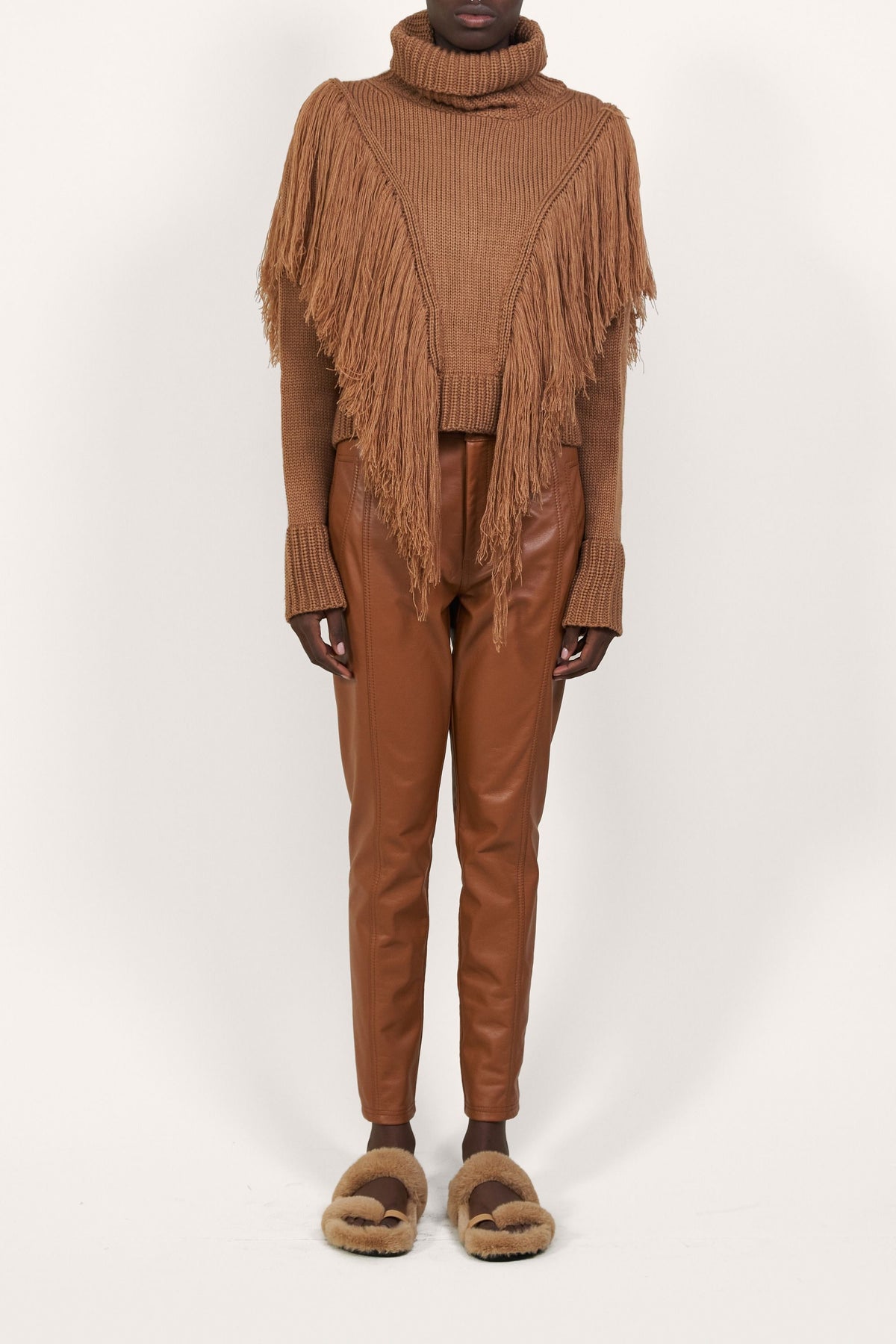 Pull Elegancia Natural en cachemire - Marron