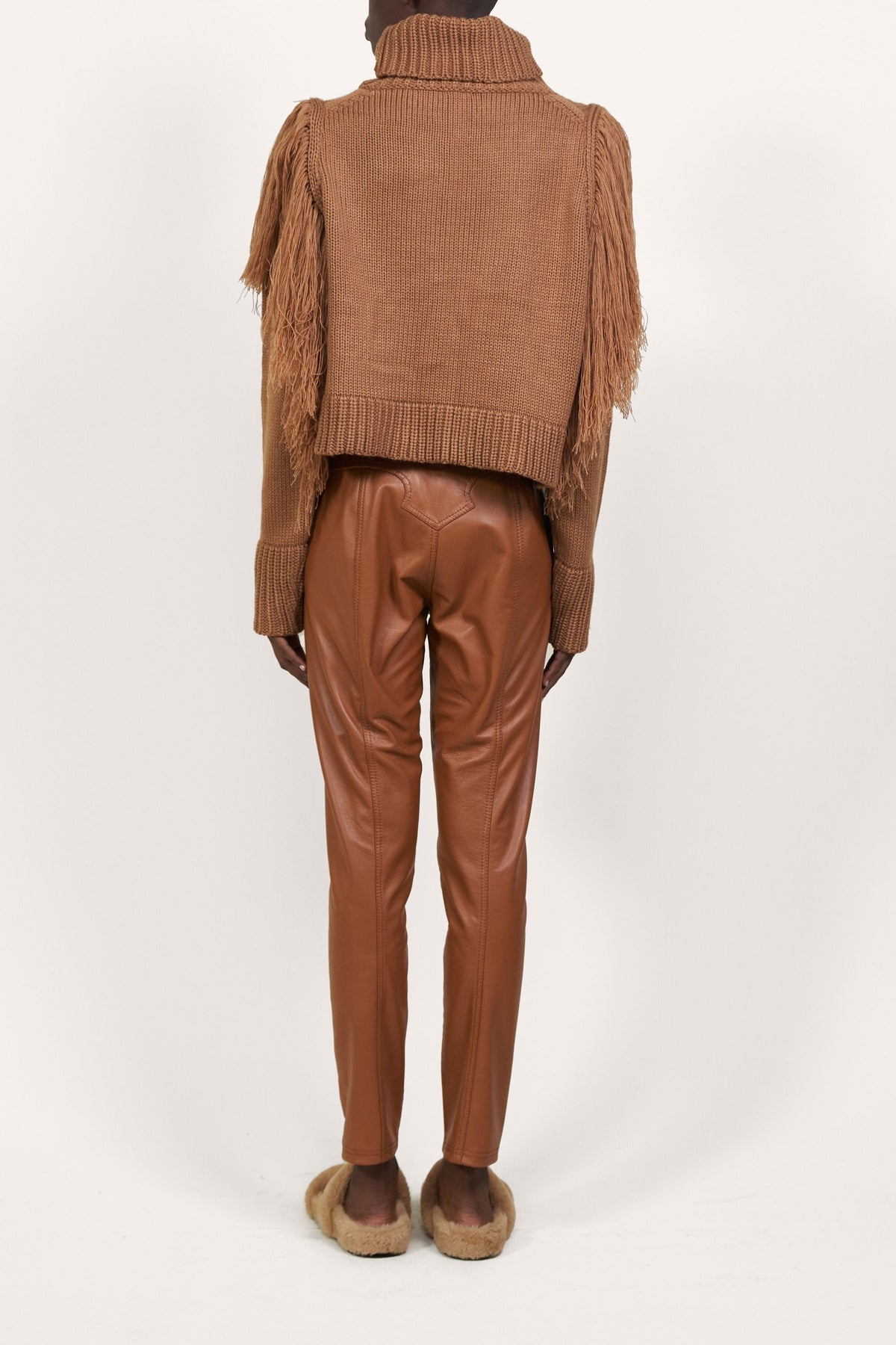 Pull Elegancia Natural en cachemire - Marron